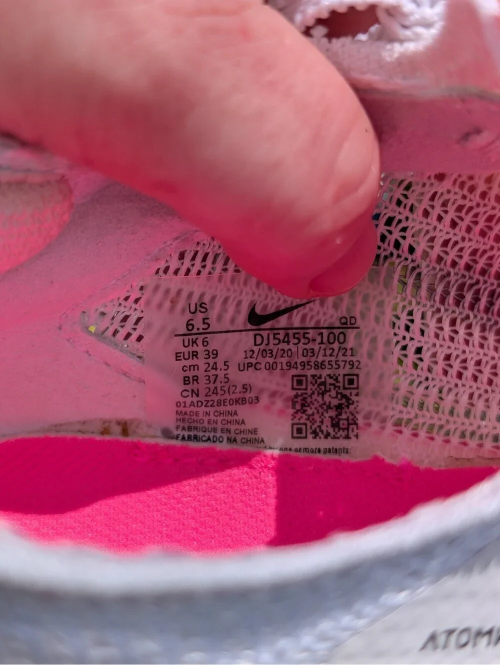 Nike Air Zoom Alphafly NEXT% Flyknit Men's 6.5 Women's 8 Rawdacious DJ5455-100